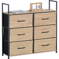 Everfurn Zira Wardrobe Small - Oak