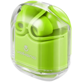 Volkano Crystalline Series TWS Earphone - Neon - Hardbox