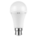 Switched 5w A60 Rechargeable B22 LED Light Bulb - Cool White