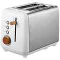 Boden Stark Anson Collection 2 Slice SS Toaster - White