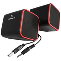 Volkano Diamond Series USB Speaker - Red
