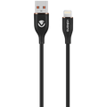 Volkano Flexi Series USB to MFI Lightning 2.5m 27w - Black