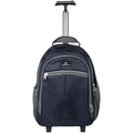 Volkano Orthopaedic Trolley Backpack 27L - Navy/Grey