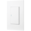 Ellies 1 Lever 2 Way Switch 2x4 (60mmx100mm) -WT