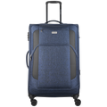 Travelwize Aurora 75cm 4-Wheel Spinner Trolley Case - Navy Melange