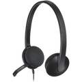 Logitech(R) H340 USB Computer Headset - Black