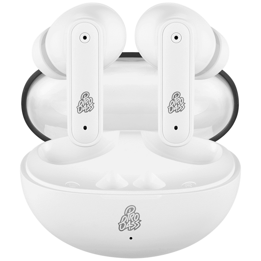 Pro Bass Glow Series TWS Earphones - White