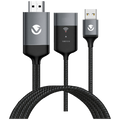 Volkano Pitch series Wired and Wireless Casting cable for Android and iOS