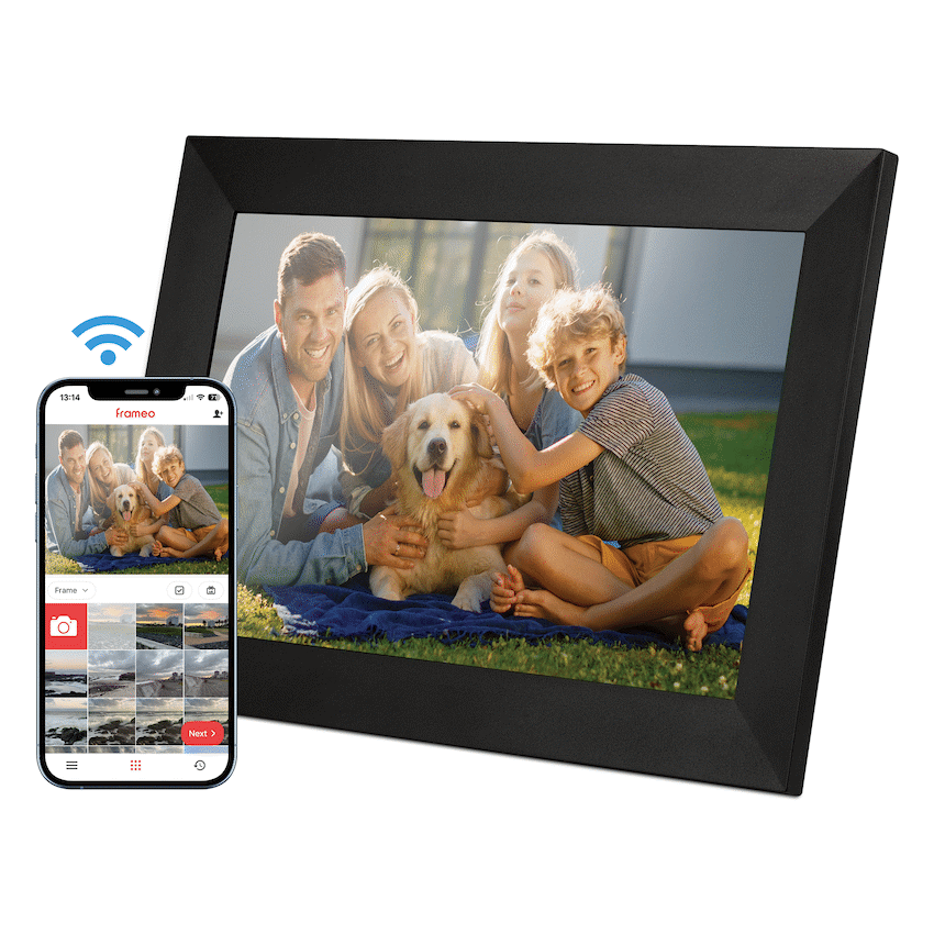 Volkano Scene Series 10.1"" Smart Calendar And Digital Photo Frame with Built-In Frameo Software