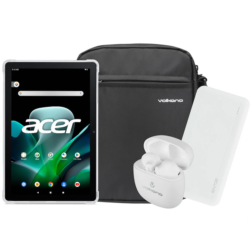 Acer Iconia Tablet M10 4GB 64GB + Bumper Case- Rose Gold(Bag+Buds+Powerbank)