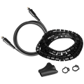 Volkano 1.2m & 3m Toslink Cables and 1.5m 20mm Express Cable - Bundle