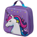 Quest Unicorn 3D EVA Lunch Bag Purple