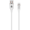 Volkano Flexi Series USB to Micro USB 2.5m 18w - White