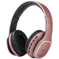 Volkano Phonic Series Bluetooth Full-Size Headphones - Rose Gold