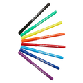 Spiderman 8 Primary Colour Fibre Markers Multi