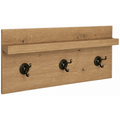 Everfurn Maya Floating Wall Shelf with Hooks