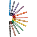 Spiderman 12 Wax Crayons Multi