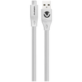 Volkano Slim Series Flat PVC Type-C Cable 1.2m - White