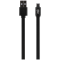 Pro Bass Energize Series Packaged Micro USB Cable - Black - 1.2m