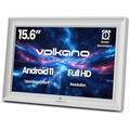 Volkano Agenda Series Smart Calendar and Digital Photo Frame 15.6" - White