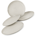 Legend Premium Stoneware Plate 4pc Set ( Order in Qty of 1)