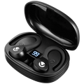 Volkano Flex Series Sports TWS Earphones with Case - Black