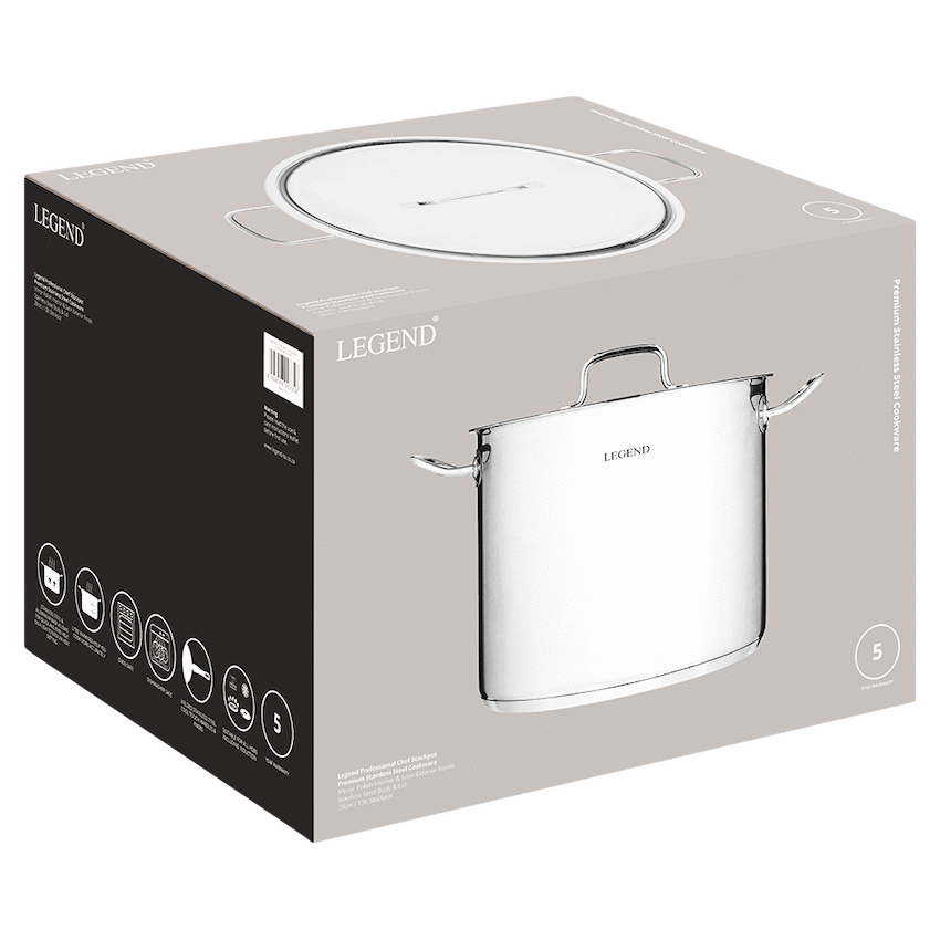 Legend Prof Chef 13lt Stockpot ( Order in Qty of 1)