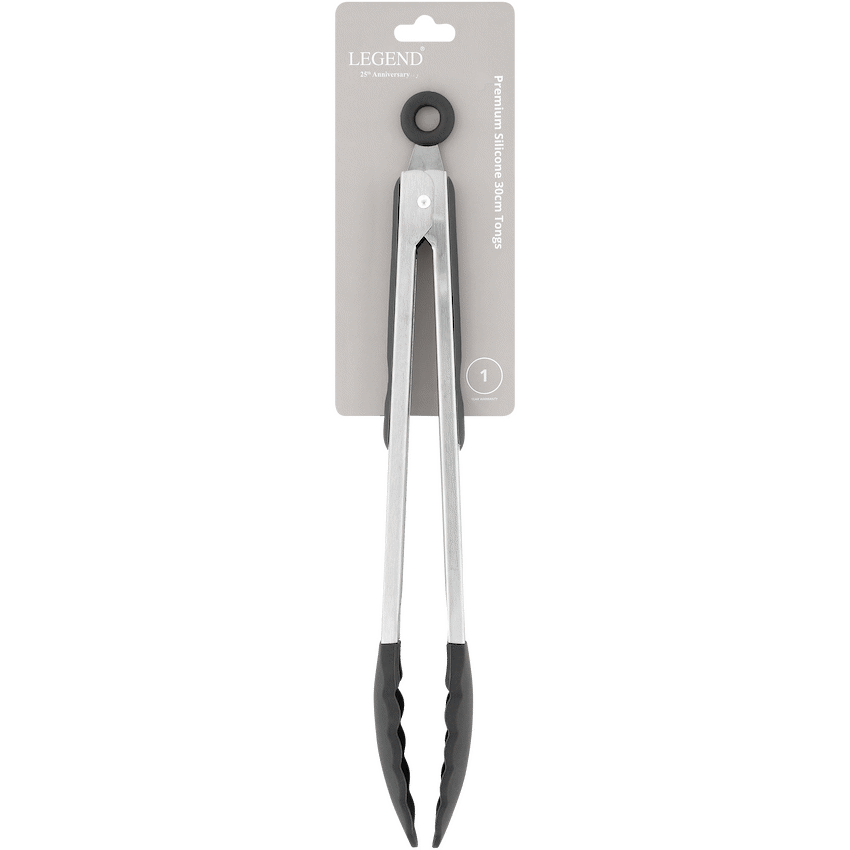 Legend Premium Silicone Tongs 30cm ( Order in Qty of 6)