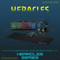 VX Gaming Heracles Series 4-in-1 Combo KB, Mouse, Mousepad, Headset