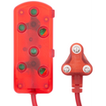 Ellies Side by Side Light Duty Extension Lead-5M - RD