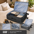 Travelwize Aurora 75cm 4-Wheel Spinner Trolley Case - Grey Melange