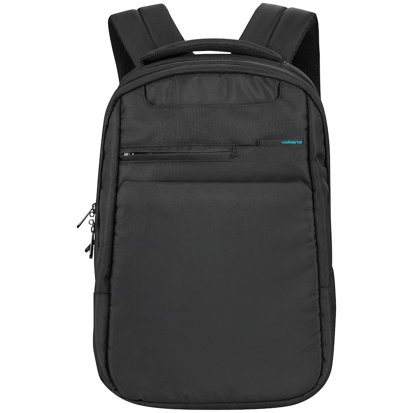 Volkano Suave 15.6"" Laptop Backpack - Black/Turquoise