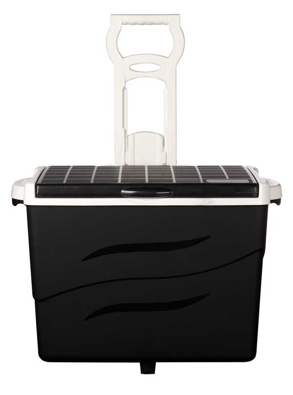 Cooler Box 48L Trolley Cooler (Black White)