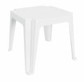 Patio Side Table - White