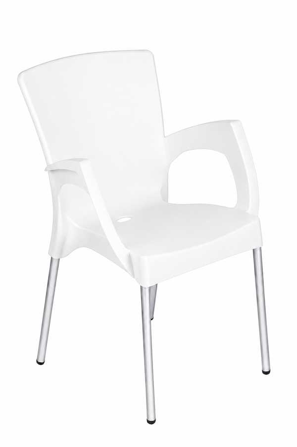 Venice Arm Chair (White)