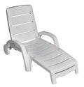 Valentino Lounger - White