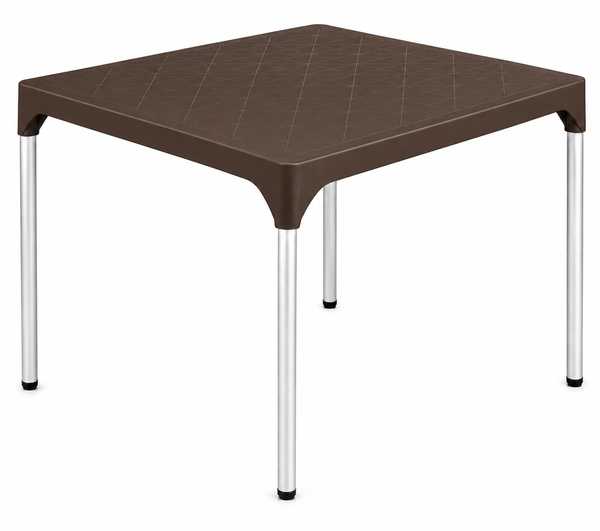 Venice 80cm Table (Chocolate)