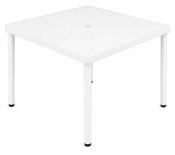 Buddi Patio Table 4-Seater 90cm (White)