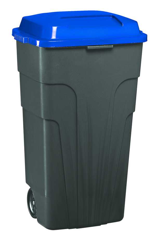 Garbage Wheelie Bin 140L (Coloured Lid)
