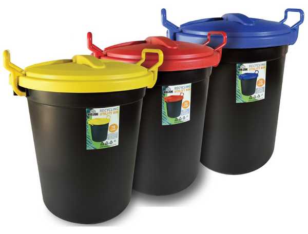 Recycling Bin Kit (3X70L)