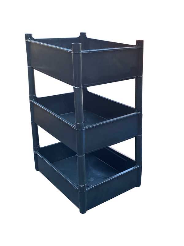 Universal Storage System 3Tier (Black)