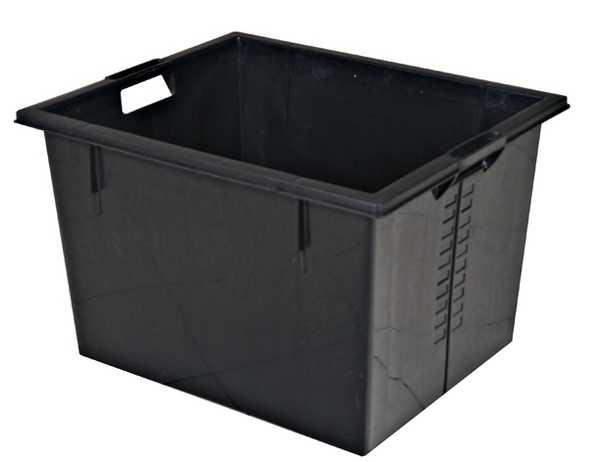 90L Heavy Duty Crate (Black)