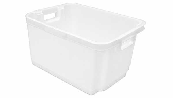 Crate 25L Stack & Nest (White)