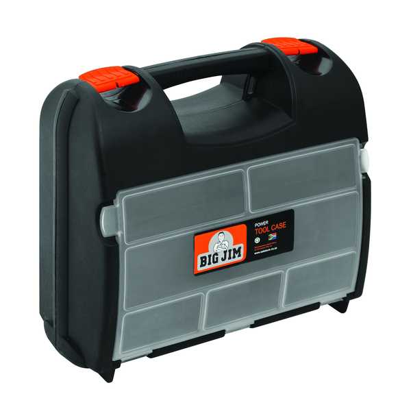 Power Tool Case (Orange Clips)