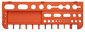 DIY Wall Mount Shelf (Orange)