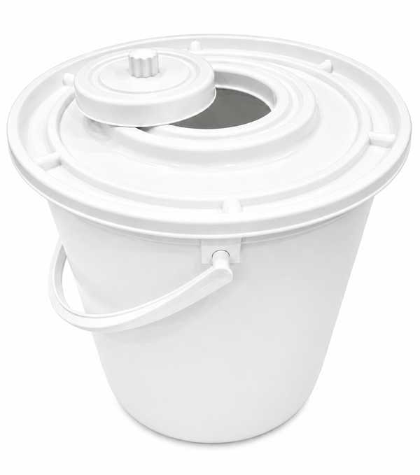 Steri Diaper Bucket (White)