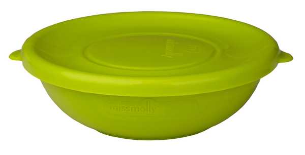 2PK Baby Feeding Bowl & Lid (Avo)