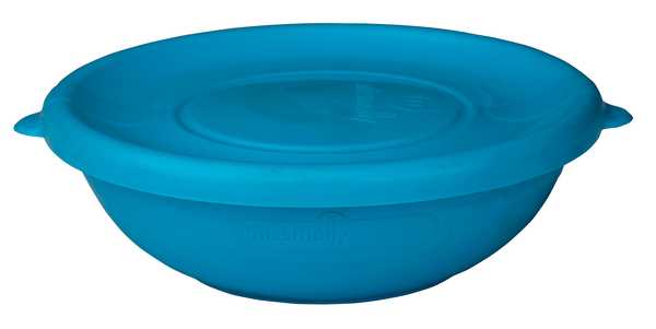 2PK Baby Feeding Bowl & Lid (Delicate Blue)