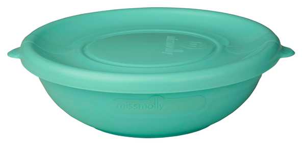 2PK Baby Feeding Bowl & Lid (Mint)