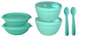 10Pk Baby Feeding (2 Dispenser, 2 Feeding Bowl, 2 Spoons)